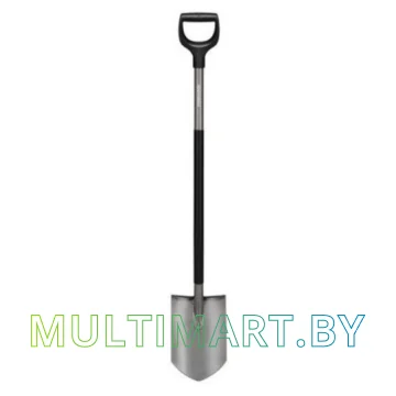 Лопата штыковая остроконечная Fiskars Ergonomic 1066708